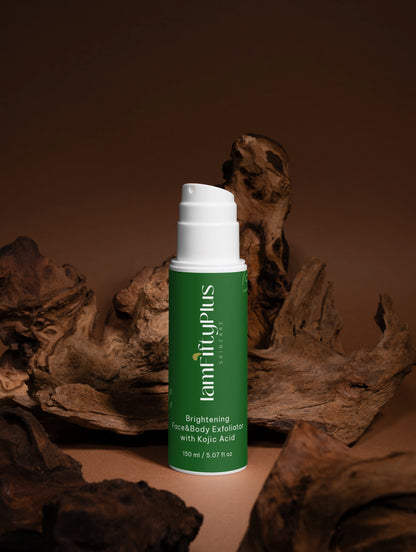 Brightening Face & Body Exfoliator with Kojic Acid