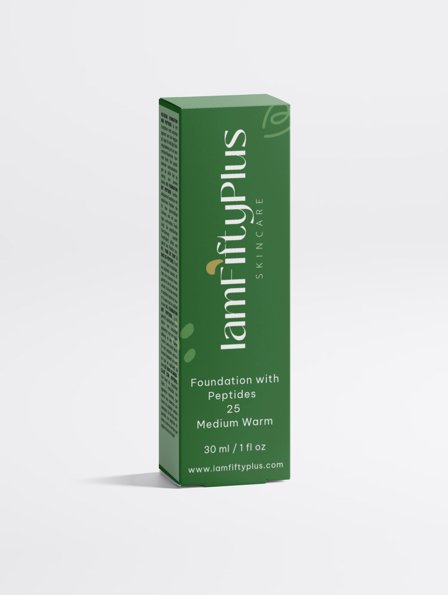 Foundation with Peptides,  25 Medium Warm